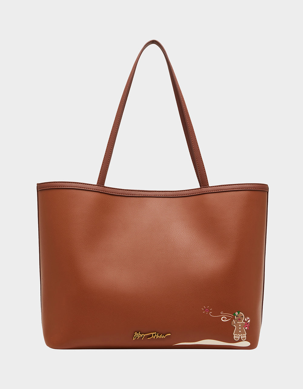 GINGERBREAD TOTE BROWN - HANDBAGS - Betsey Johnson - view 7