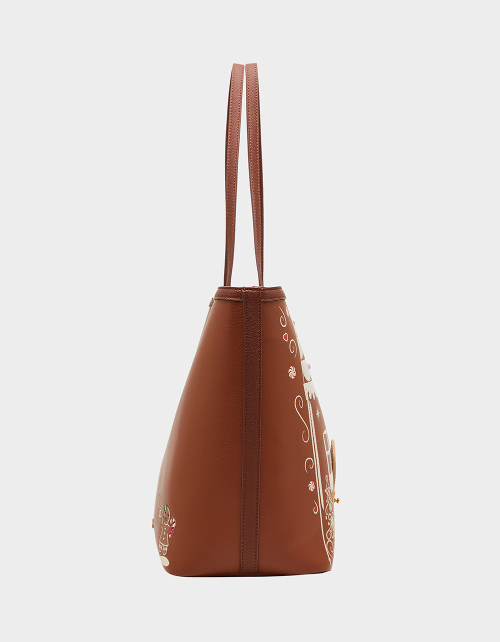 GINGERBREAD TOTE BROWN - HANDBAGS - Betsey Johnson - view 4