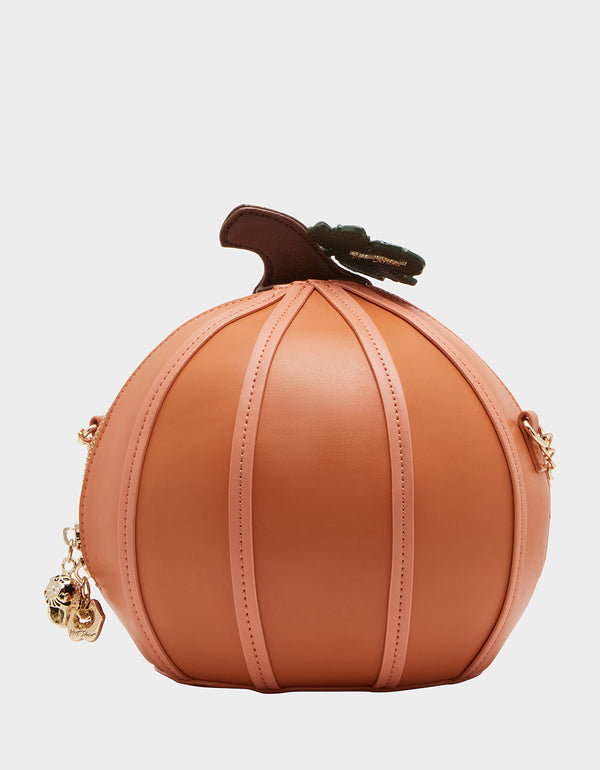 KITSCH YOU'RE SO GOURDGEOUS CROSSBODY ORANGE - HANDBAGS - Betsey Johnson