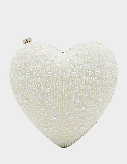 STOLE MY HEART PEARL - HANDBAGS - Betsey Johnson