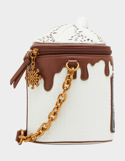 KITSCH COMIN IN HOT COCOA WHITE - HANDBAGS - Betsey Johnson