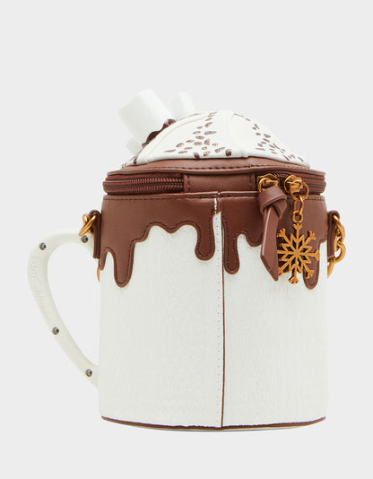 KITSCH COMIN IN HOT COCOA WHITE - HANDBAGS - Betsey Johnson