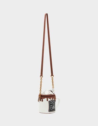 KITSCH COMIN IN HOT COCOA WHITE - HANDBAGS - Betsey Johnson