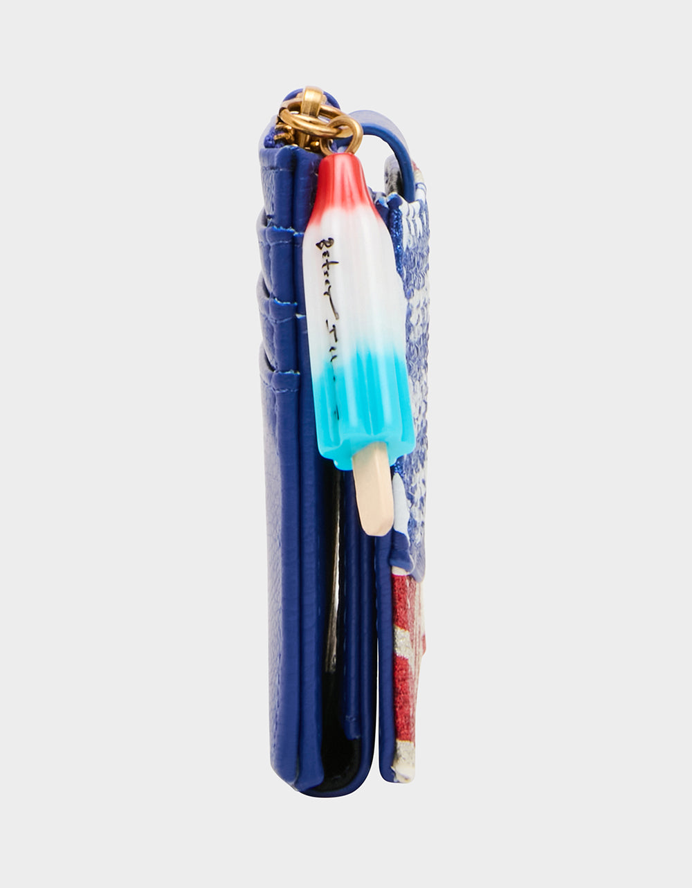 RED, WHITE & BETSEY WALLET RED/WHITE/BLUE - HANDBAGS - Betsey Johnson - view 6