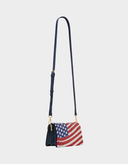 OH MY STARS! CROSSBODY RED/WHITE/BLUE - HANDBAGS - Betsey Johnson