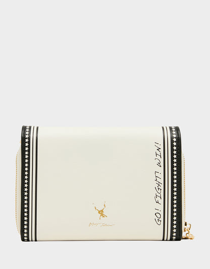 SHAKE YOUR POM POMS WALLET ON CHAIN MULTI - HANDBAGS - Betsey Johnson