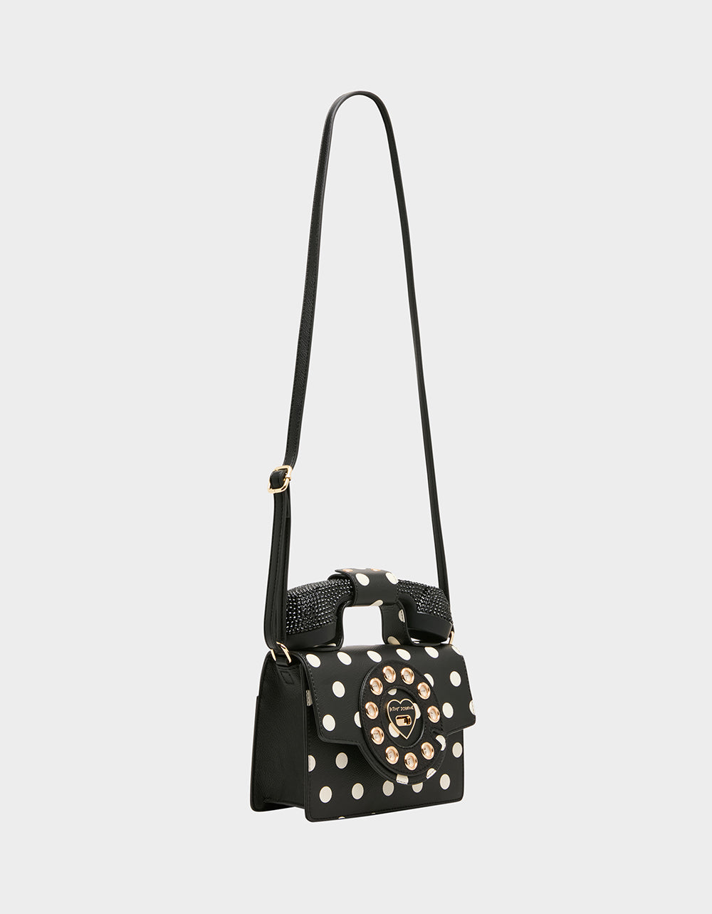 MISS CONNECTION PHONE BAG DOTS - HANDBAGS - Betsey Johnson - view 3