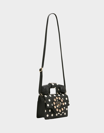 MISS CONNECTION PHONE BAG DOTS - HANDBAGS - Betsey Johnson
