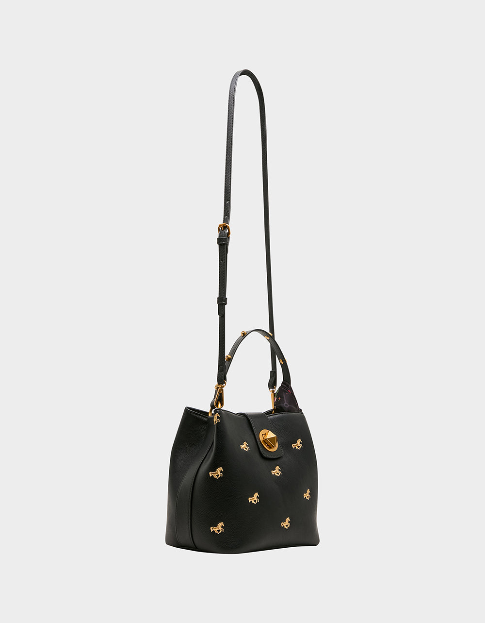 UNBRIDALED BUCKET BLACK - HANDBAGS - Betsey Johnson - view 3
