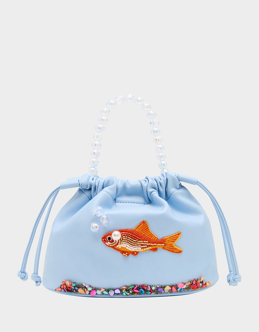 HOOKED ON YOU BLUE - HANDBAGS - Betsey Johnson