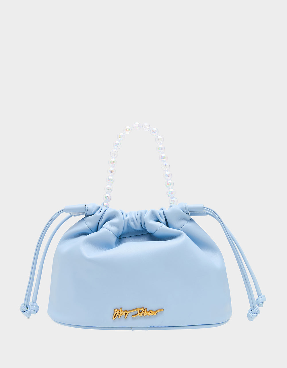 HOOKED ON YOU Blue Fish Embellished Pearls Women's Crossbody