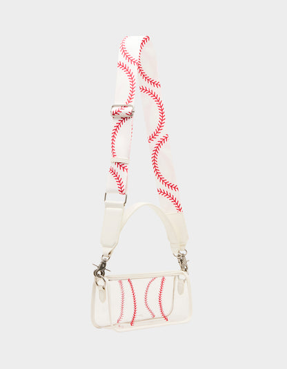 STADIUM BASEBALL BAG CLEAR - HANDBAGS - Betsey Johnson
