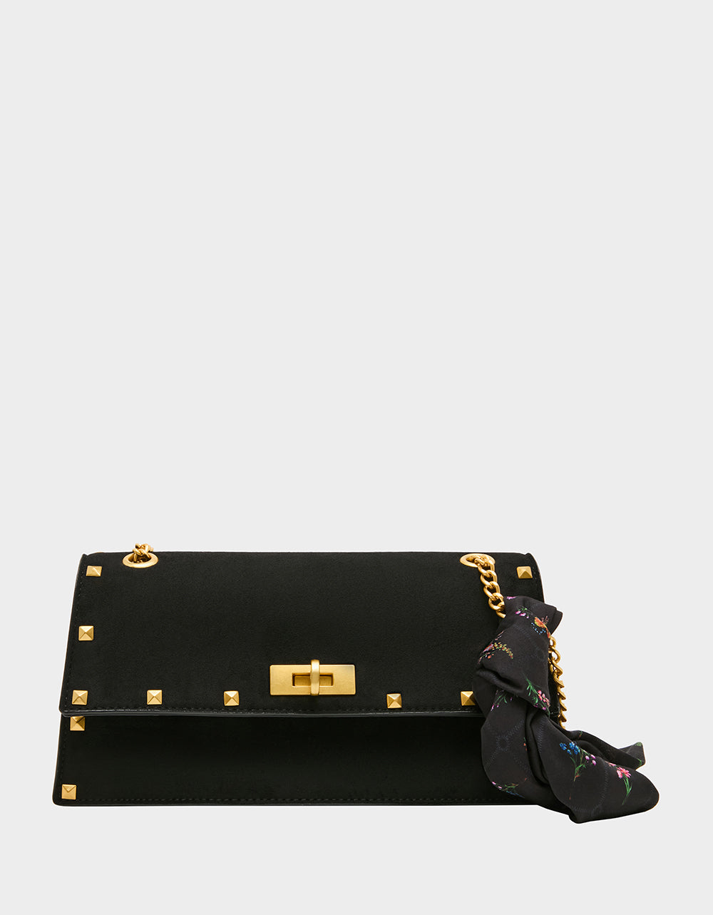 FLAP SHOULDER BLACK - HANDBAGS - Betsey Johnson