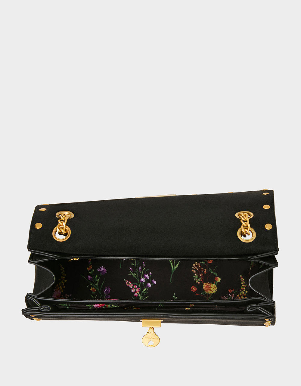 FLAP SHOULDER BLACK - HANDBAGS - Betsey Johnson - view 5