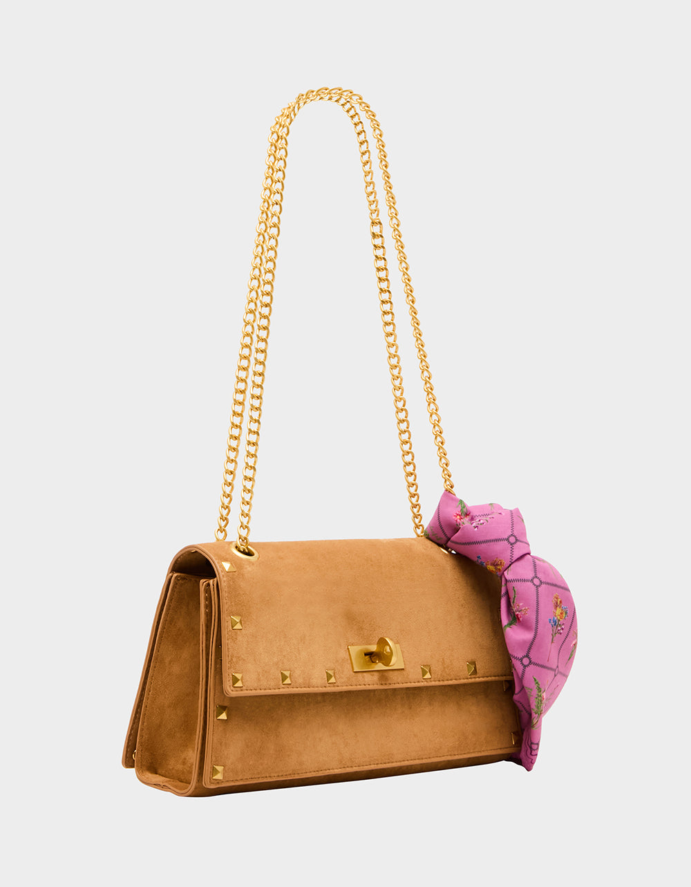 FLAP SHOULDER TAN - HANDBAGS - Betsey Johnson - view 3