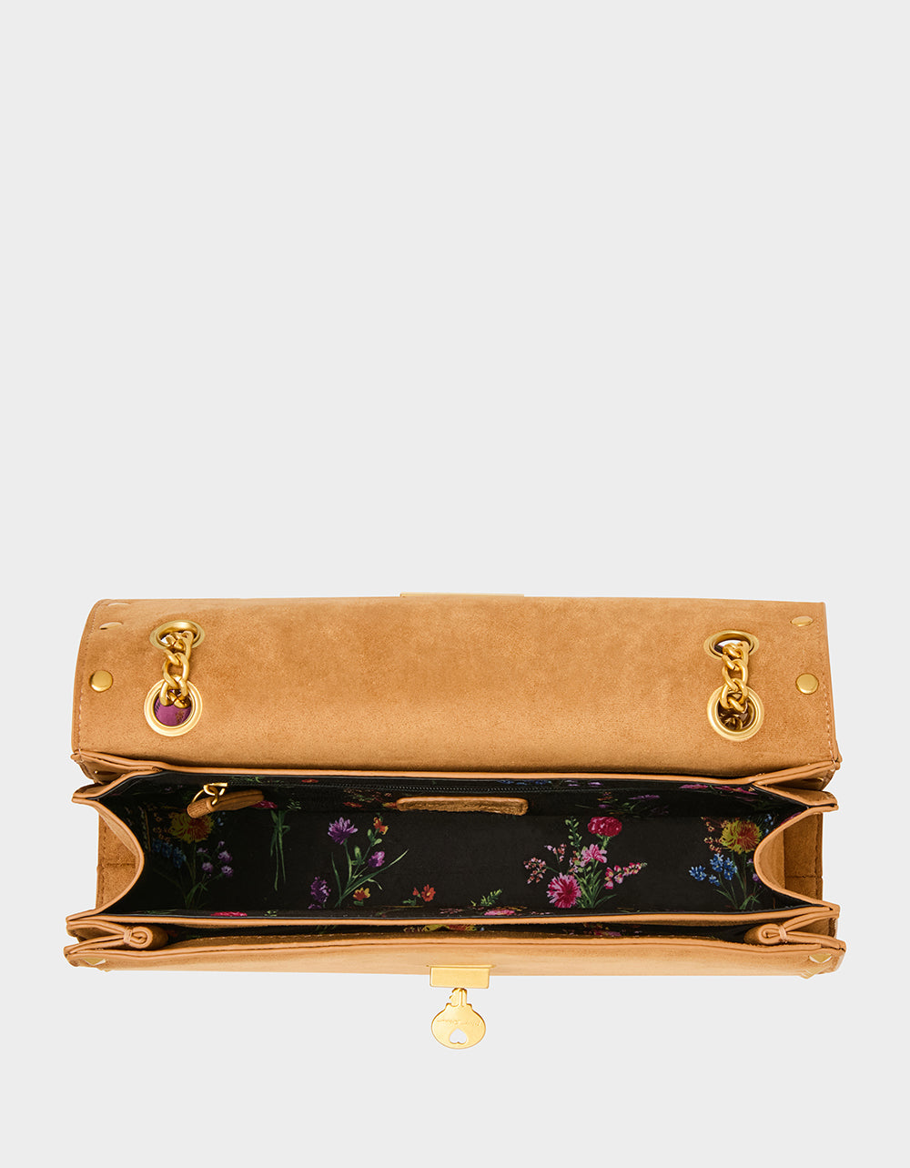 FLAP SHOULDER TAN - HANDBAGS - Betsey Johnson - view 5