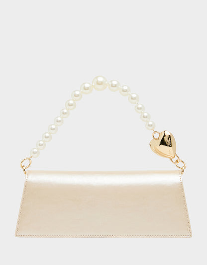 EAST WEST FLAP IVORY - HANDBAGS - Betsey Johnson