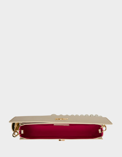 EAST WEST FLAP IVORY - HANDBAGS - Betsey Johnson