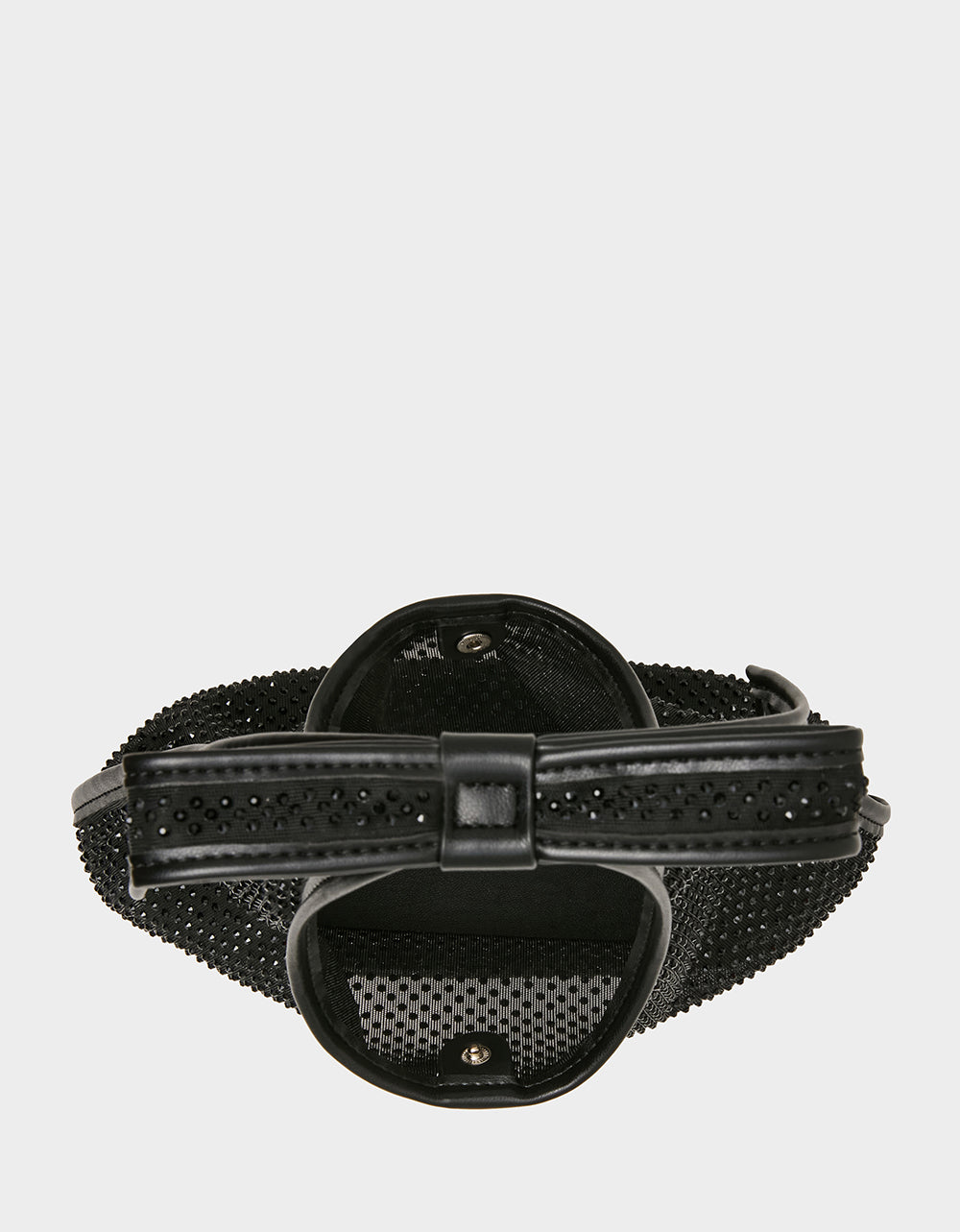 BOW MINI MESH TOTE BLACK - HANDBAGS - Betsey Johnson - view 6