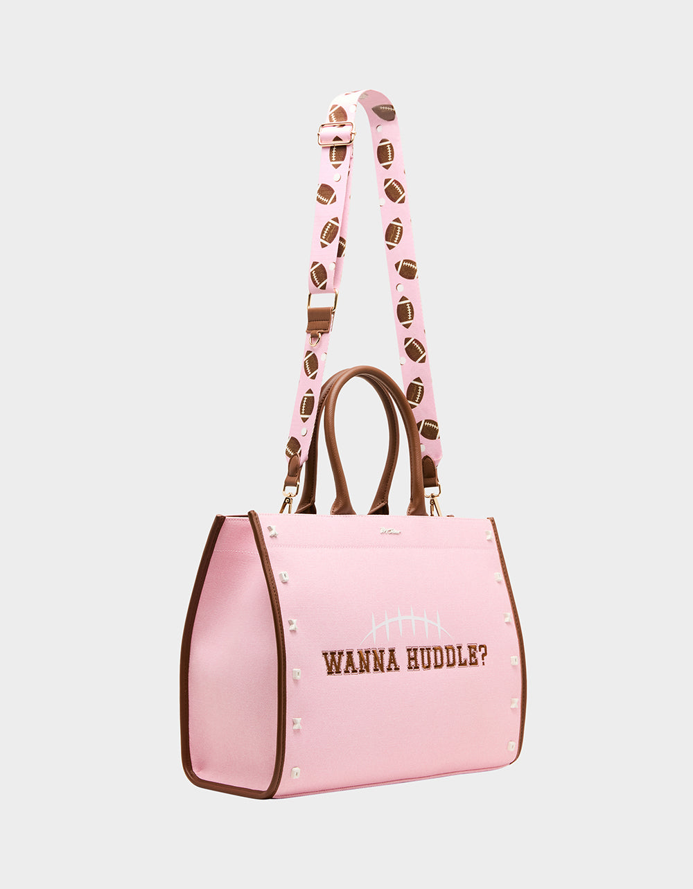 WANNA HUDDLE TOTE PINK - HANDBAGS - Betsey Johnson - view 2