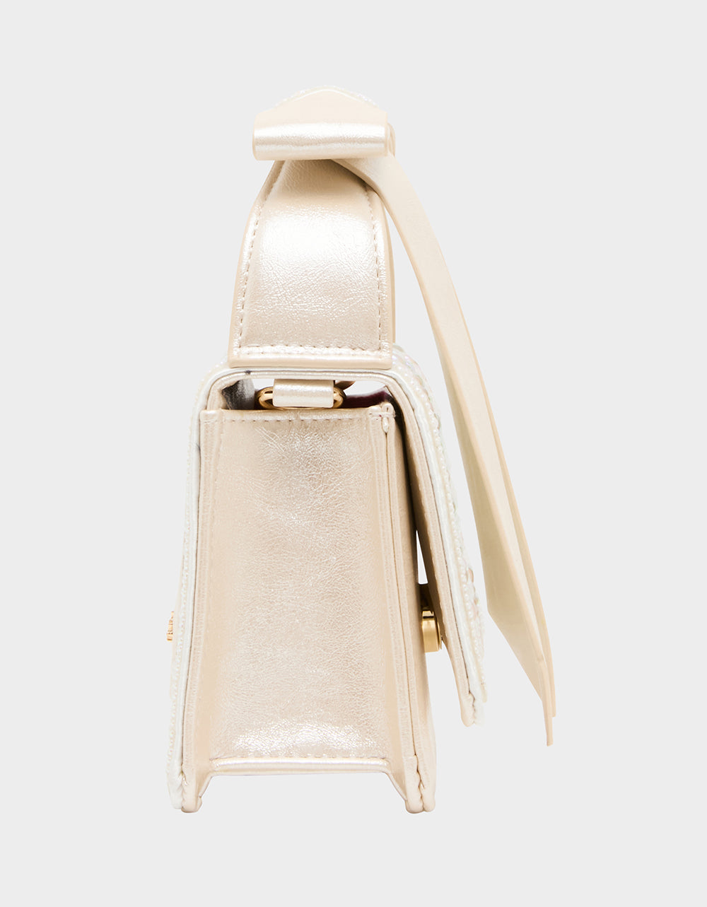 BOW FLAP MINI BAG IVORY - HANDBAGS - Betsey Johnson - view 4