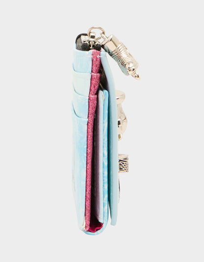 FACE OFF WALLET LIGHT BLUE - HANDBAGS - Betsey Johnson