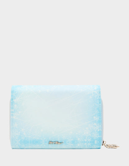 PUCKIN' AROUND WALLET ON CHAIN LIGHT BLUE - HANDBAGS - Betsey Johnson