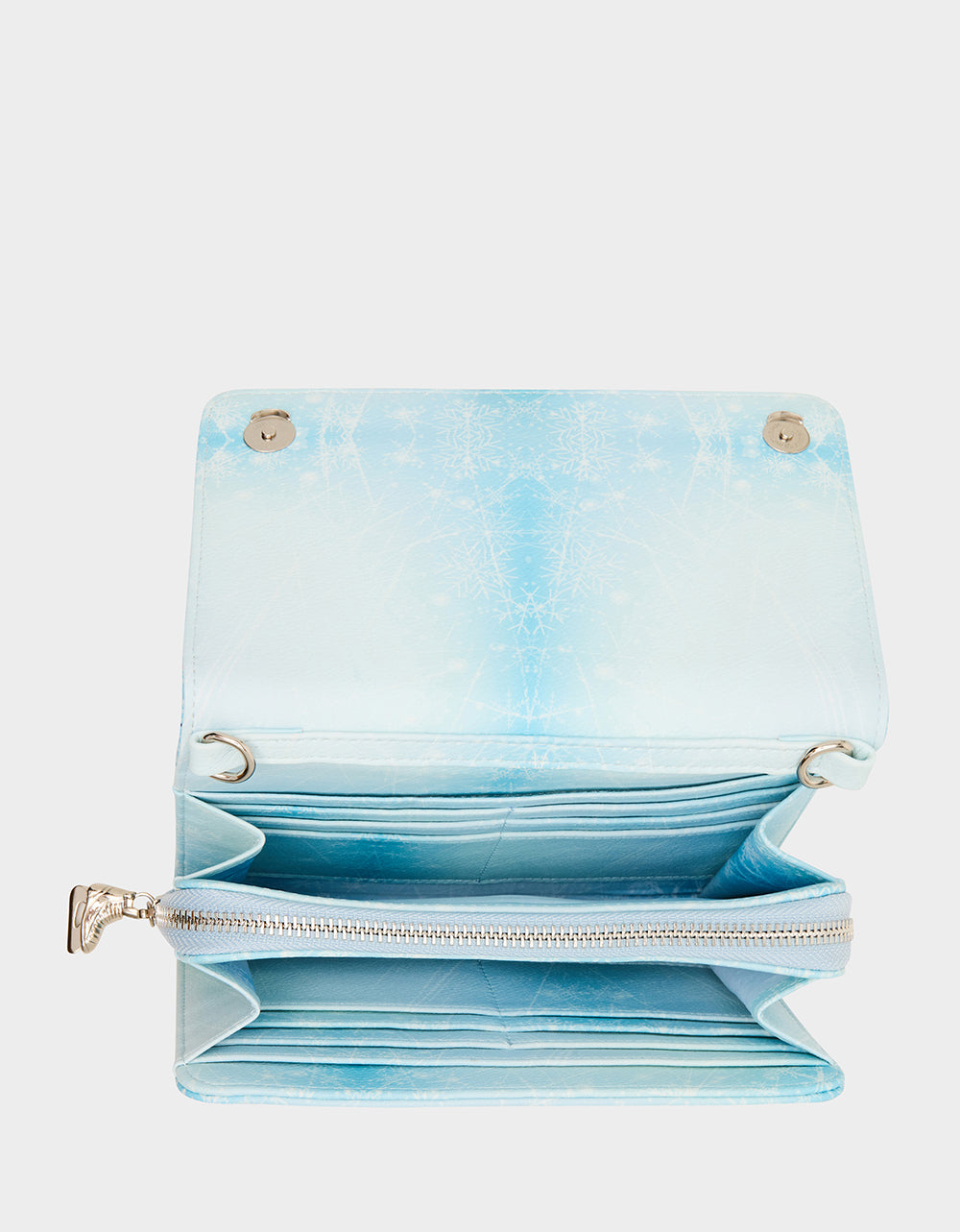 PUCKIN' AROUND WALLET ON CHAIN LIGHT BLUE - HANDBAGS - Betsey Johnson - view 3