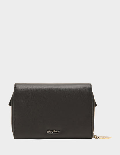 BOO & BREAKFAST WALLET ON CHAIN BLACK/MULTI