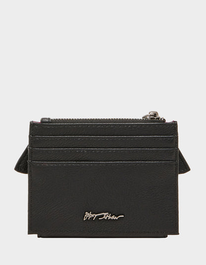 BOO & BREAKFAST WALLET BLACK/MULTI