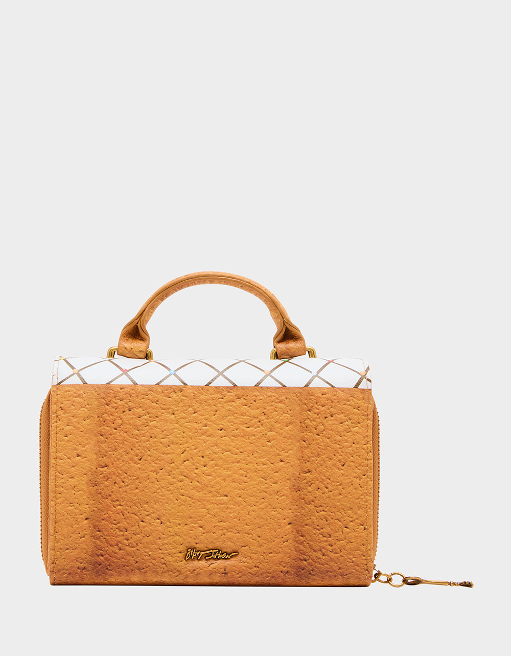 TREAT ME RIGHT WALLET ON CHAIN BROWN - HANDBAGS - Betsey Johnson - view 5