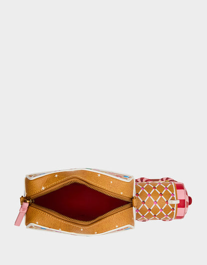 GINGERBREAD TRAIN BROWN - HANDBAGS - Betsey Johnson