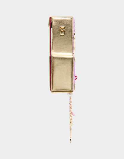NUTCRACKER CROSSBODY PINK - HANDBAGS - Betsey Johnson