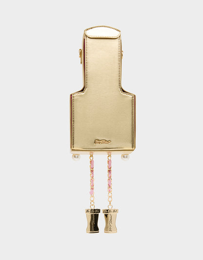 NUTCRACKER CROSSBODY PINK - HANDBAGS - Betsey Johnson