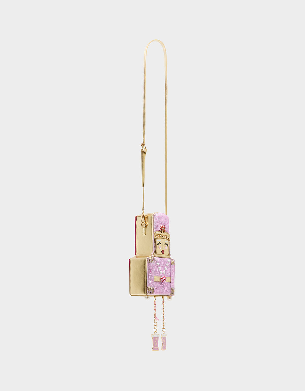 NUTCRACKER CROSSBODY PINK - HANDBAGS - Betsey Johnson - view 2