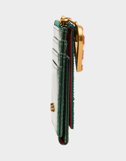 CANDY CANE WALLET GREEN - HANDBAGS - Betsey Johnson