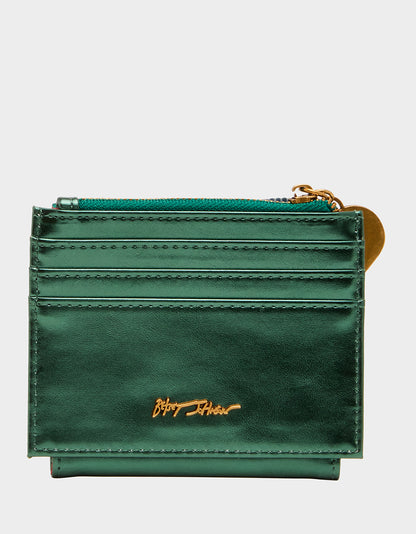 CANDY CANE WALLET GREEN - HANDBAGS - Betsey Johnson