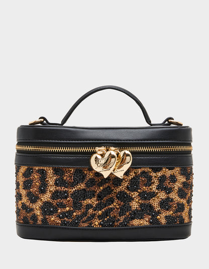 VANITY CASE LEOPARD - HANDBAGS - Betsey Johnson