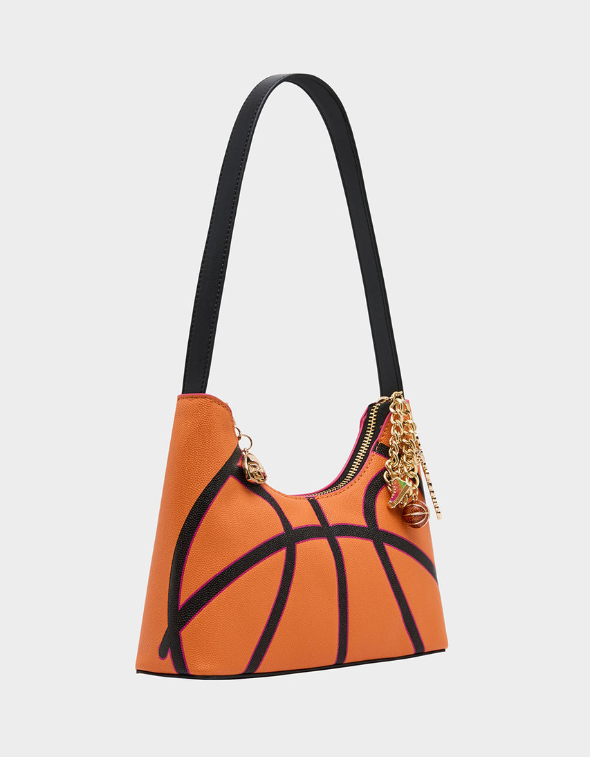 HOOPS, I DID IT AGAIN ORANGE - HANDBAGS - Betsey Johnson