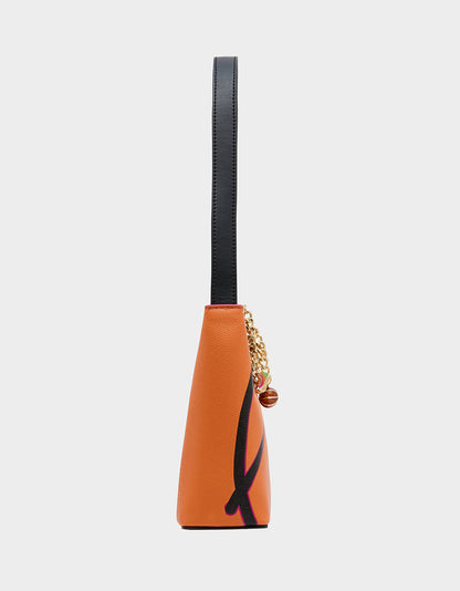HOOPS, I DID IT AGAIN ORANGE - HANDBAGS - Betsey Johnson