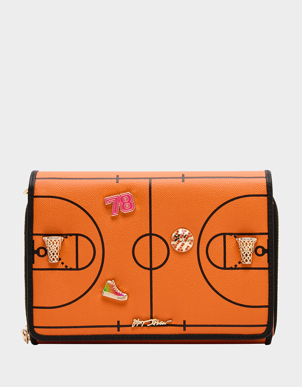 BACK THAT PASS UP ORANGE - HANDBAGS - Betsey Johnson