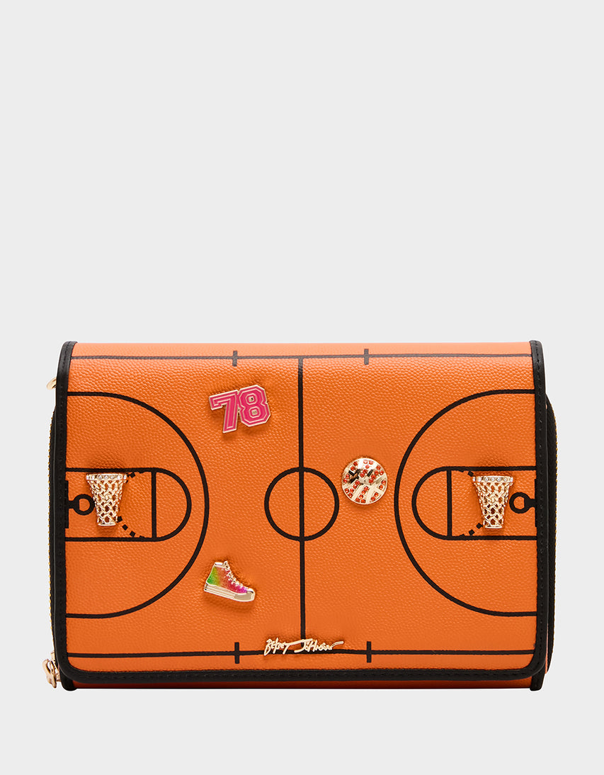 BACK THAT PASS UP ORANGE - HANDBAGS - Betsey Johnson