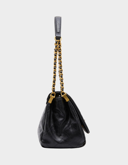 CELESTIAL FLAP BLACK - HANDBAGS - Betsey Johnson