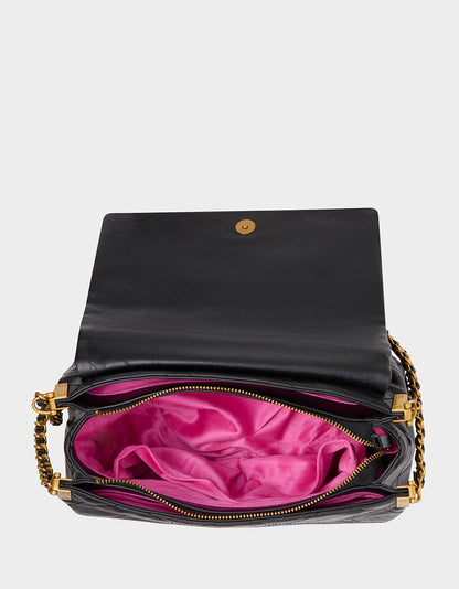 CELESTIAL FLAP BLACK - HANDBAGS - Betsey Johnson