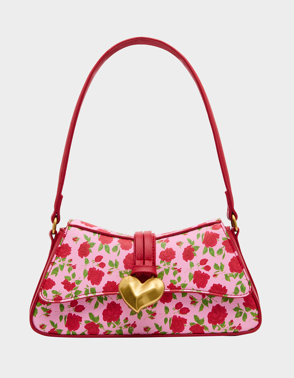HEART ON MY SLEEVE SHOULDER ROSE - - Betsey Johnson