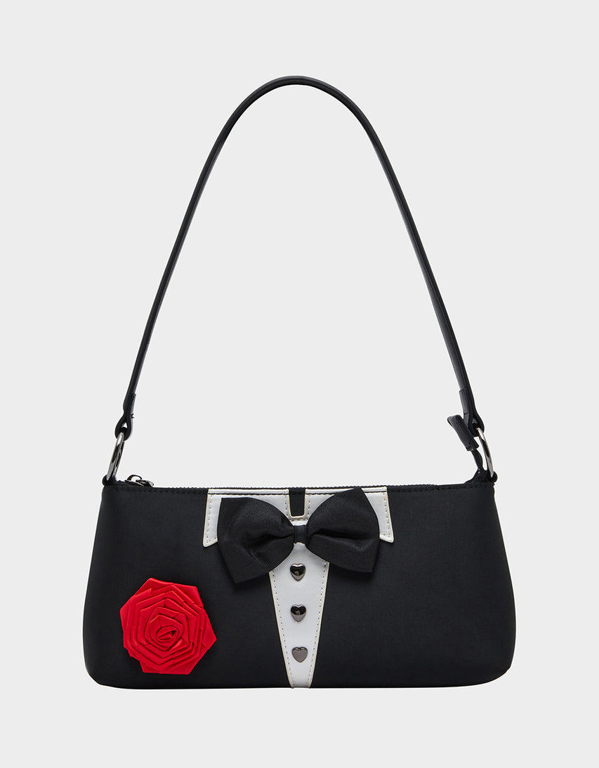 SUIT YOURSELF BLACK - HANDBAGS - Betsey Johnson