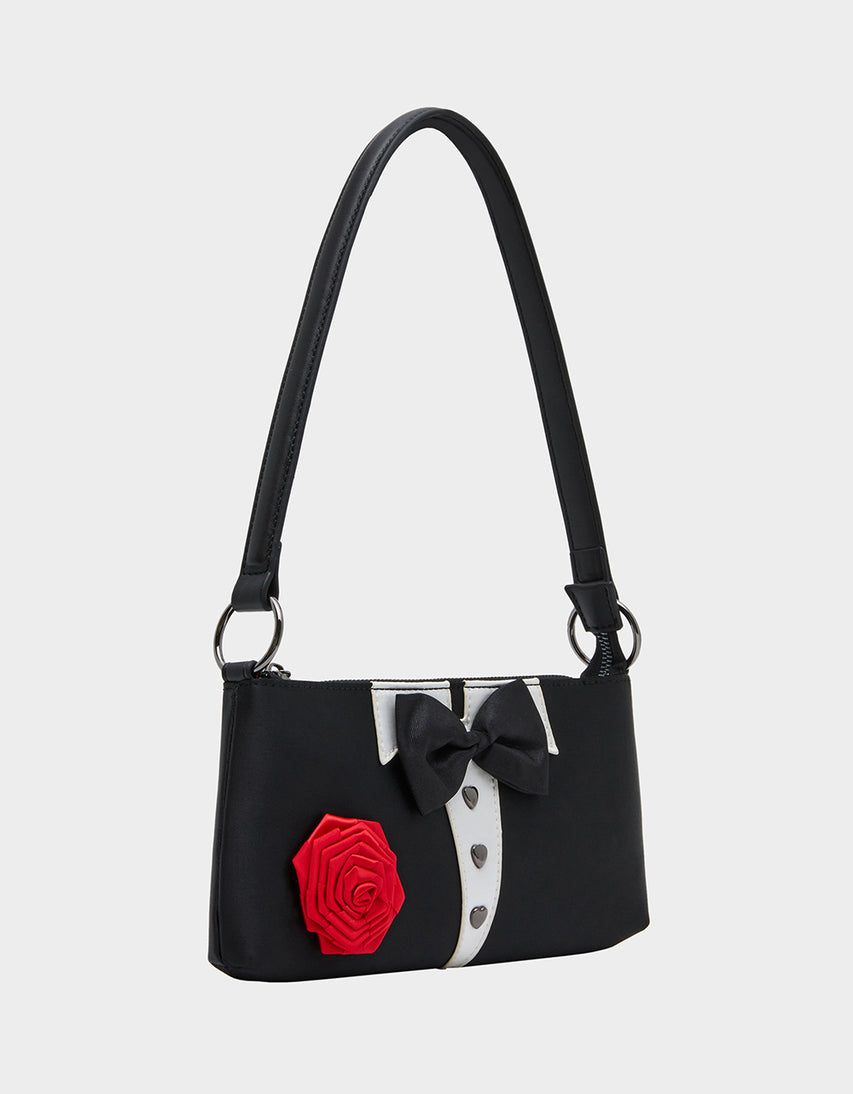 SUIT YOURSELF BLACK - HANDBAGS - Betsey Johnson
