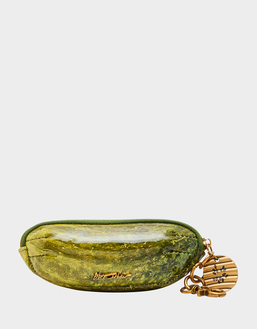 PICKLE DANGLE BAG CHARM GREEN
