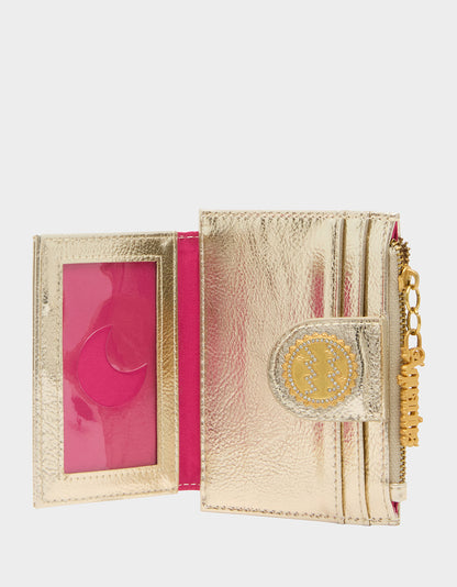 AQUARIUS WALLET CHAMPAGNE - HANDBAGS - Betsey Johnson
