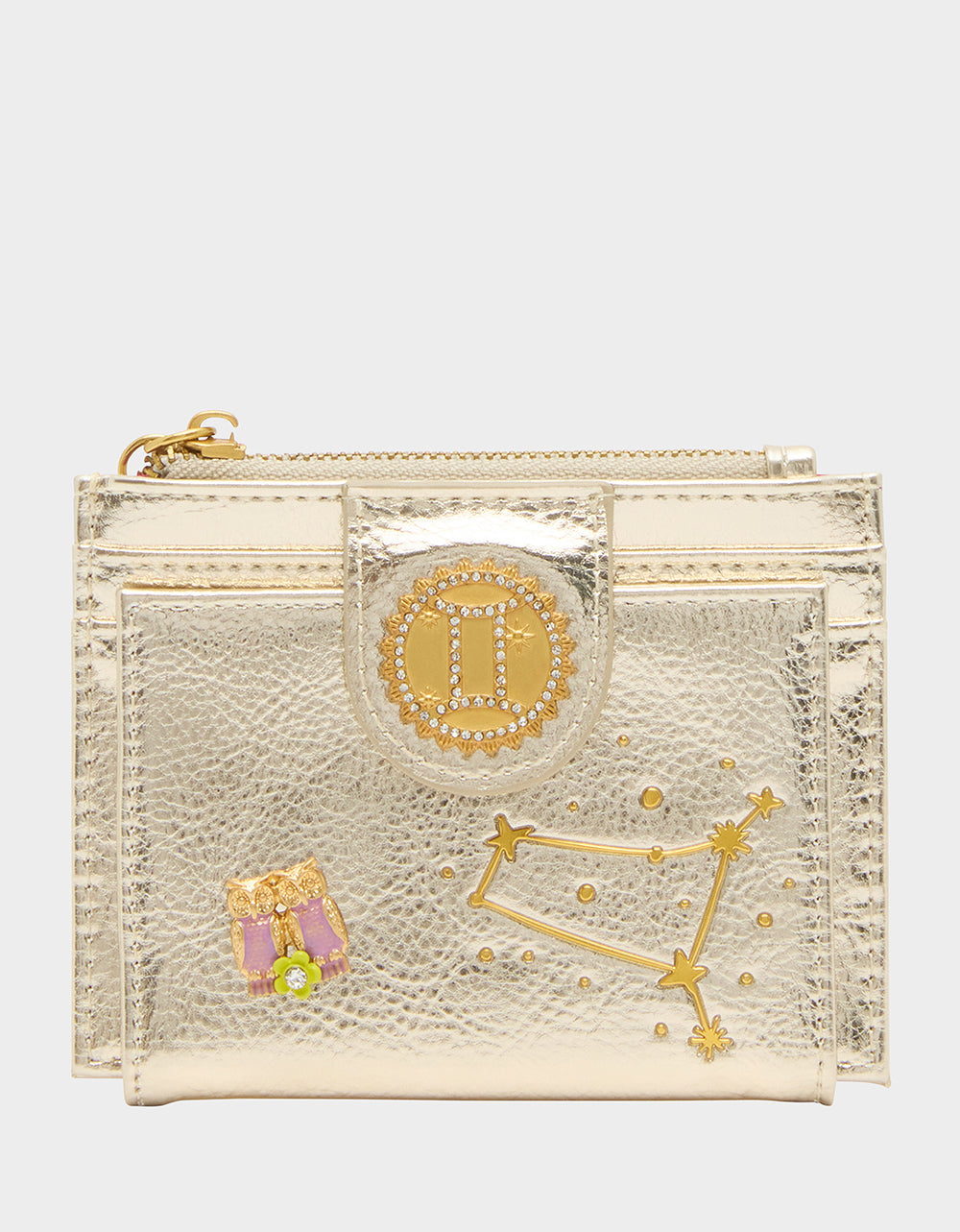 GEMINI WALLET CHAMPAGNE - HANDBAGS - Betsey Johnson